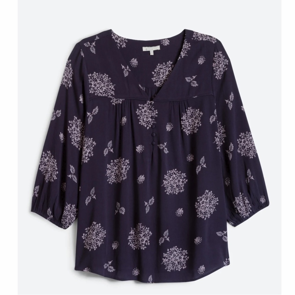 🎉Host Pick🎉 SKIES ARE BLUE Devan Button Detail Woven Top